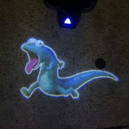 吐舌頭綠蜥蜴投影燈