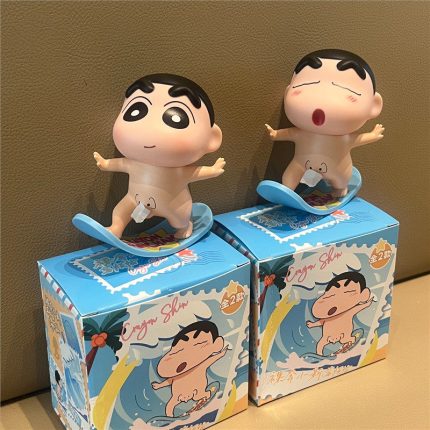 蠟筆小新光屁股衝浪板滑板小新